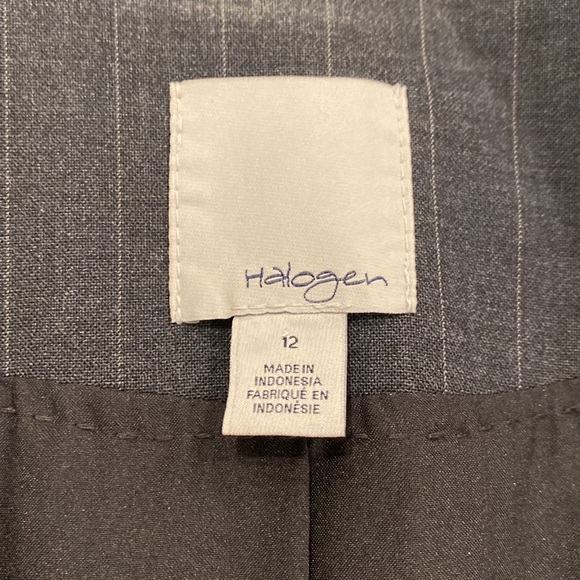 Pinstripe Charcoal grey blazer - Picture 2 of 3